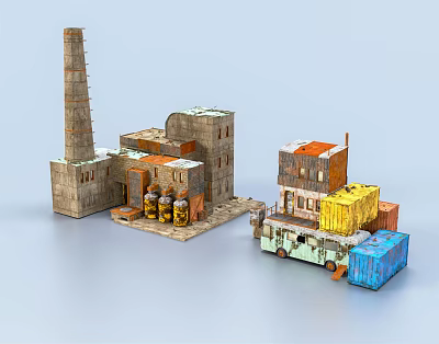 Modern Architecture Castle Science Fiction Castle Building Science Fiction Architecture 3d model