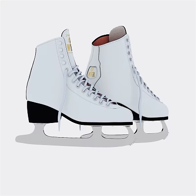 Modern Skates Roller Skates 3d model