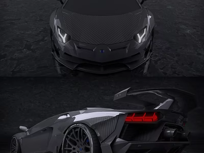 Sports car 3d model