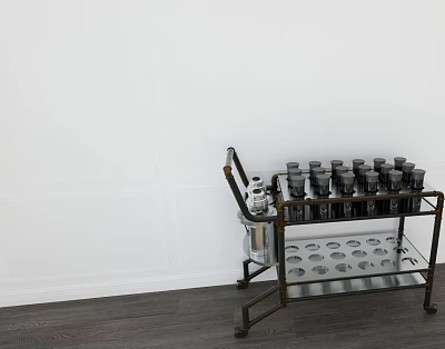 Industrial LOFT dining car 3d model Industrial LOFT dining car 3d model