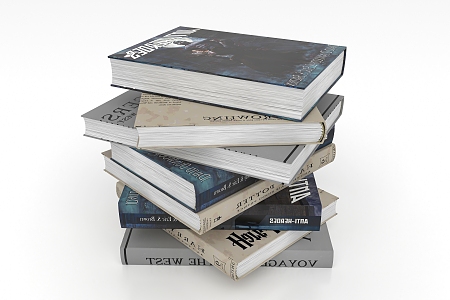 Books Textbooks Books 3d model