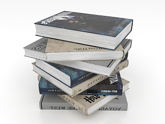 Books Textbooks Books 3d model