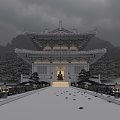 Chinese ancient building 3d model