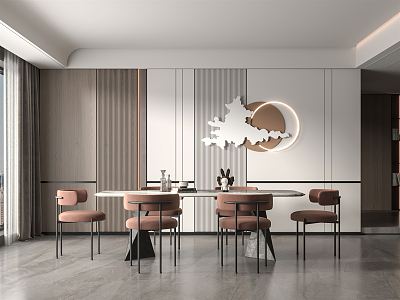 Modern Restaurant 3d model