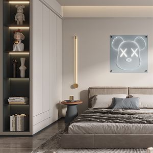 Modern Children's Room Home Boy's Room Bedroom 3d model