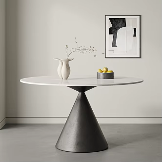 Modern Dining Table Vintage Dining Table Antique Dining Table UFO Dining Table Hourglass Dining Table Rock Board Dining Table Ornaments 3d model