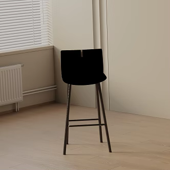 Modern Bar Chair 3d model