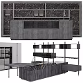 Modern Kitchen Cabinets Interior Design With Marble Island And Sleek Countertop