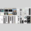 Variety Of Air Conditioners And Fans Including Different Models For Home Use