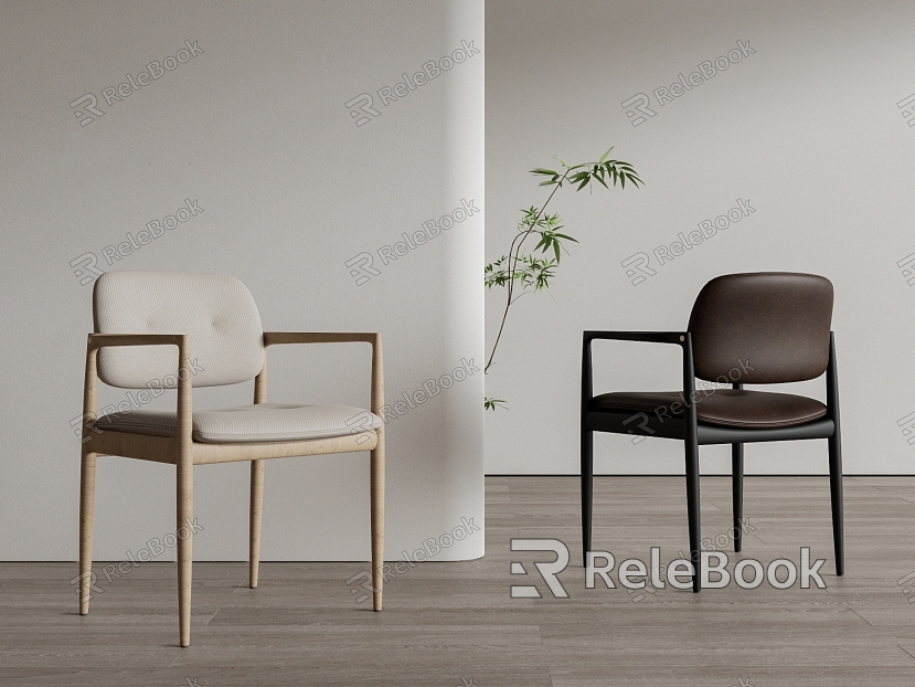 Minotti Yoko Dining Chair Single Chair model