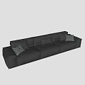 Modern Multiplayer Sofa 3d model