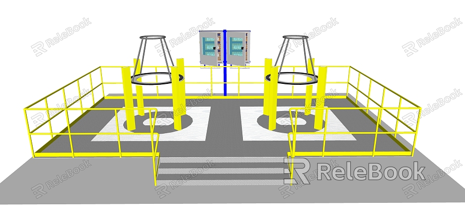 Modern industrial equipment factory cabinet electrical operation platform model