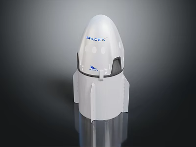 SpaceX Rocket Engine Advanced Design And High Performance For Space Missions 3d model