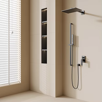 Shower Niche Shower suit 3d model