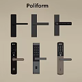 Poliform Stylish Modern Door Handles And Digital Locks Design Collection