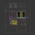 Minimalist Beauty Salon Interior With Massage Table Warm Lighting And Glass Partition