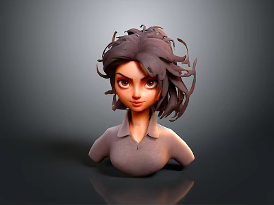 Woman Female Beauty Female Youth Girl Female Character Girl Realistic Woman 3d model