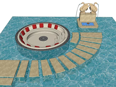 Modern Underwater Sofa Water View Sofa Underwater Sofa 3d model