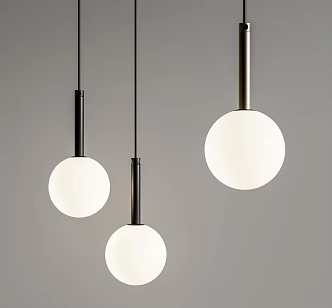 Modern chandelier small chandelier 3d model
