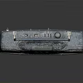 Gray Electronic Device Housing With Multiple Ports And Control Buttons