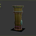 Columns Stone Columns Stone Columns Old Columns Roman Columns Roman Columns Classical Columns Greek Columns 3d model