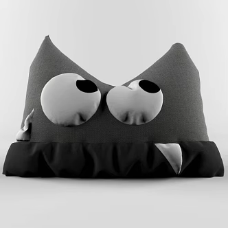 Modern Pillow Toy 3d model