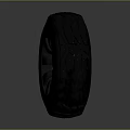 Rugged Off Road Tire With Black Wheel Rim Multiple Holes And Deep Tread Pattern