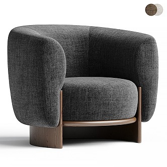 Sofa Single Sofa Seat Casual Sofa 3d model