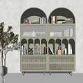 Nordic Bookcase 3d model