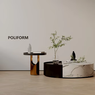 Modern coffee table 3d model