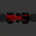 Heavy Duty Red And Black Bolt Cutters With Ergonomic Handle Design