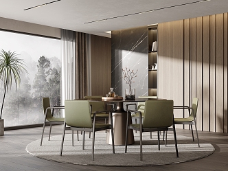 Modern Restaurant 3d model