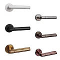 Modern Door Handles With Various Styles And Assorted Colors For Interior Design
