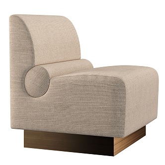 modern armchair 3d model