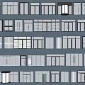 Various Types of Doors and Windows with Modern Frames and Designs