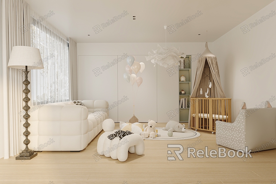 Modern Baby Room model