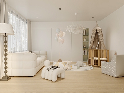 Modern Baby Room model