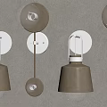 Quiet wall lamp 3d model