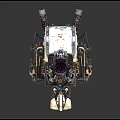 Modern Chassis Bird Robot Bird 3d model