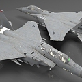 Boeing F15E Strike Eagle Fighter 3d model