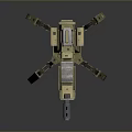 Mech Warrior Mech Soldier Machine Battlearm Mechanical Battlearm Machine Fighter Robot 3d model
