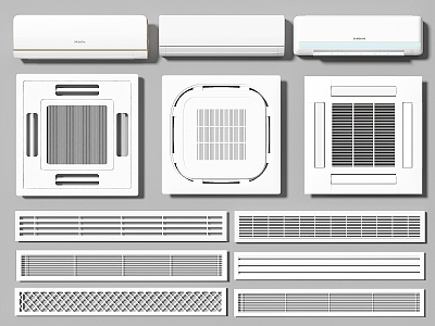 Modern air conditioner air outlet air conditioner outlet air conditioner vertical air conditioner hanging air conditioner inverter air conditioner cabinet air conditioner hanging machine model