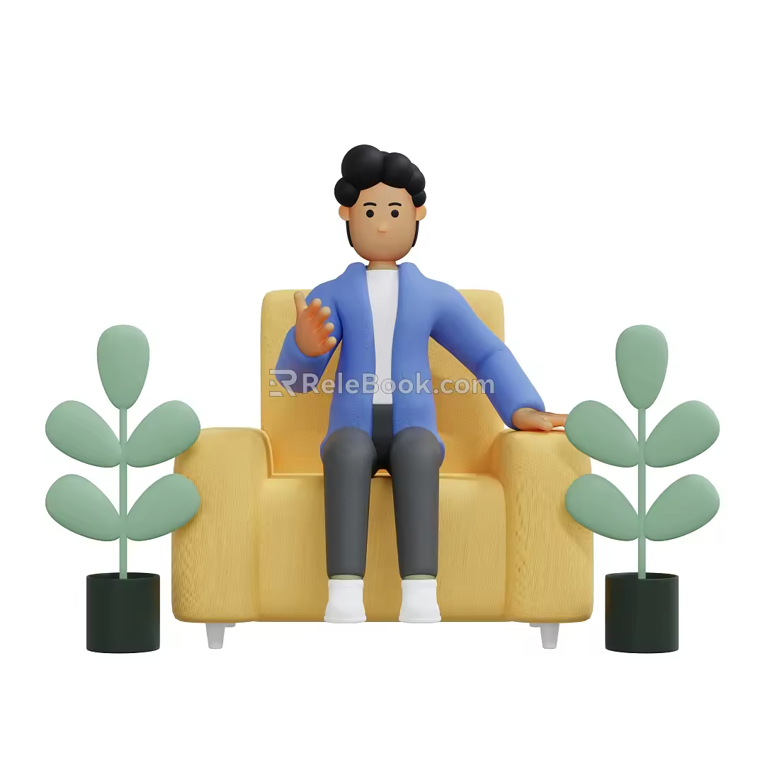 Cartoon Scene Animation Scene Animation Characters Cartoon Characters 3d model