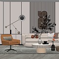 Living room 3d model