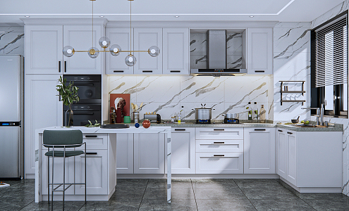 Modern Kitchen 3d model