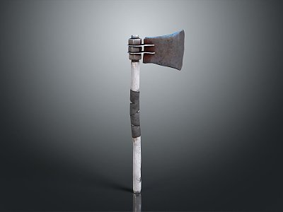 Tomahawk Axe Wooden Axe Handle Axe Mountain Axe Chopping Wood Axe Chopping Wood Axe Magic Axe model