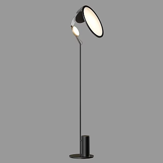 Modern minimalist floor lamp 3d model
