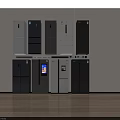 Modern Refrigerators and Freezers with Various Styles Colors and Designs for Home Kitchen Use