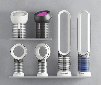 modern air purifier 3d model