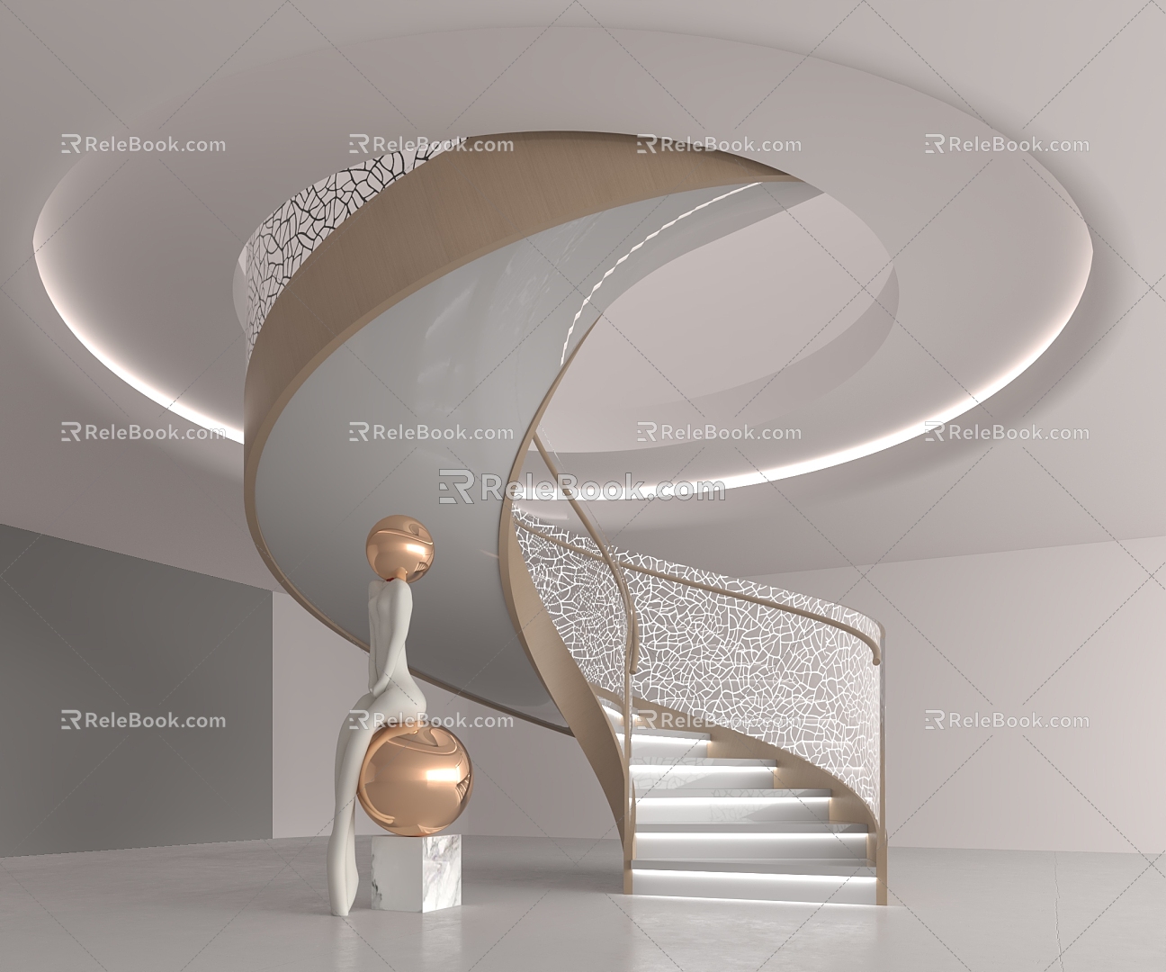 Stairs 3d model